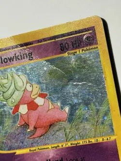 Pokemon TCG Slowking Holo Card Aquapolis H22/H32 - Swirl - Image 5