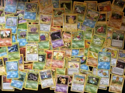 Vintage Fossil Pokemon Cards Bundle x 100 including base set 1999 WOTC - Image 2