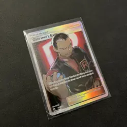 Giovanni's Exile 67/68 Hidden Fates Full Art Rare Pokemon Card - Image 2
