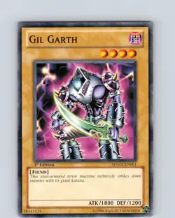 Yu-Gi-Oh TCG Gil Garth SDMA-EN001 1st Edition Regular Common Card NM - Image 1