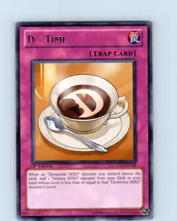 Yu-Gi-Oh TCG D-Time LCGX-EN149 1st Edition Regular Rare Card NM - Image 1