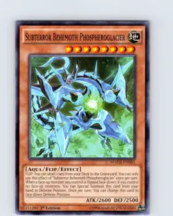 Yu-Gi-Oh Subterror Behemoth Phospheroglacier MACR-EN083 1st Edition Common NM - Image 1