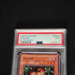 Yugioh Sangan RP01-EN036 Super Rare Retro Pack PSA 9 2008 original print - Pop 1 - Image 3