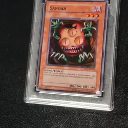 Yugioh Sangan RP01-EN036 Super Rare Retro Pack PSA 9 2008 original print - Pop 1 - Image 4