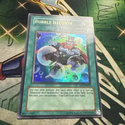 Yugioh! Bubble Illusion DP1-EN024 Ultra Rare Unlimited MP - Image 2
