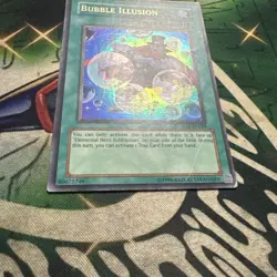 Yugioh! Bubble Illusion DP1-EN024 Ultra Rare Unlimited MP - Image 3