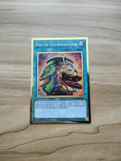 Yu-Gi-Oh! - Pot Of Extravagance 1x - Premium Gold Rare - MGED-EN046 - Image 1