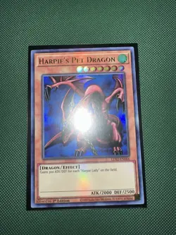 Yugioh Harpie's Pet Dragon LDS2 Ultra Rare 1st Edition NM Good For Harpie Deck! - Image 1