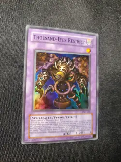 Thousand-Eyes Restrict DL1-001 Duelist League Promo Unlimited Super Rare VLP - Image 2