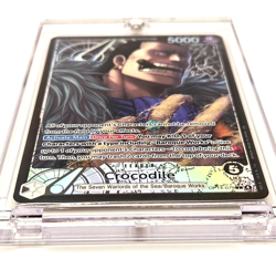 One Piece TCG Crocodile Leader OP14-079 SR Alt Art Holo ENGLISH | Mag Case -MINT - Image 3