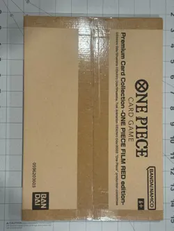 One Piece TCG Premium Card Collection Film Red Edition- ENG Factory Sealed New - Image 1