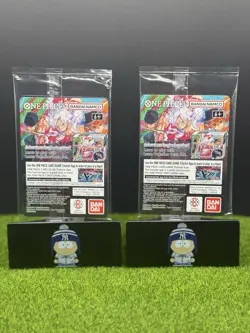 One Piece Monkey D. Luffy US Voyage College Basketball Promo Cards Sealed (2) - Image 2