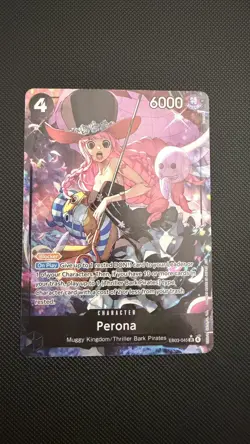 Perona (Alt Art) EB03-045 SR ONE PIECE Heroines Edition Near Mint - Image 1
