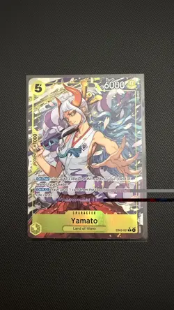 One Piece Heroine’s Edition Extra Booster Yamato EB03-057 Alt Art English - Image 1