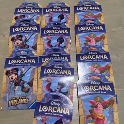 Disney Lorcana 12pk Into The Inklands 144 Booster Pack Trading Card Game NEW TCG - Image 2