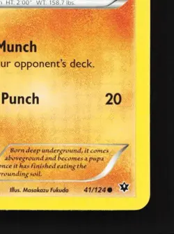 Larvitar 41/124 LP Fates Collide English Pokemon Card TCG - Image 3