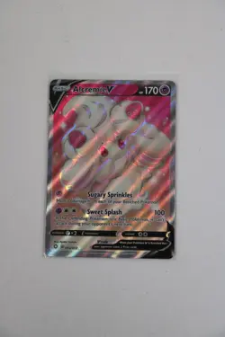 Shining Fates Full Art Holo Pokemon Card: Alcremie V (064/072) - Near Mint - Image 1