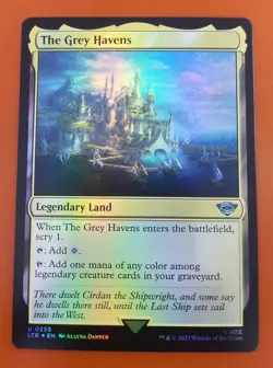 1x The Grey Havens (0255) | FOIL | LTR: Tales of Middle-Earth | MTG Magic Cards - Image 1