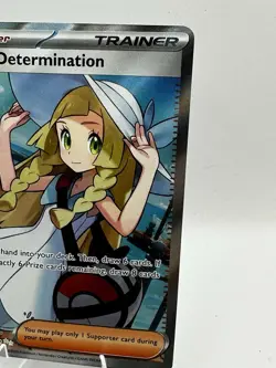 Pokemon TCG Lillie's Determination Trainer Card Holo Rare 169/132 Mint - Image 4