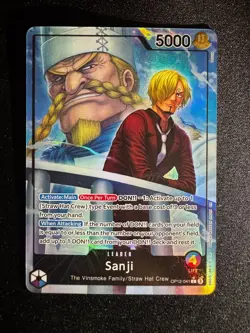 OP12-041 Sanji : Leader Alternative Art English One Piece TCG Card : OP12 - Image 1