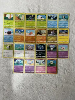 Pokemon TCG Asako Ito Crochet Pokemon 22 Card Lot – No Duplicates – LP/NM - Image 1