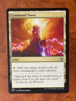 Command Tower MTG Magic the Gathering Card NM Near Mint C21 - Image 1