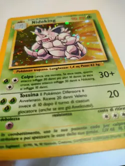 Pokemon Nidoking Holo - Base Set Italian 11/102 WOTC Vintage TCG Card - Image 5