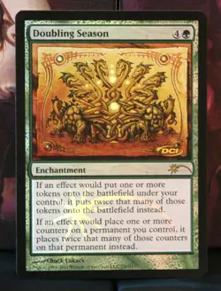 Doubling Season - Foil Judge Promo - Near Mint - Magic The Gathering - Image 1