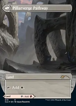 Needleverge Pathway // Pillarverge Pathway (Borderless) [Secret Lair: Ultimate E - Image 2