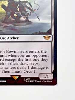 Orcish Bowmasters – Regular – Lord of the Rings MTG – NM - Image 3