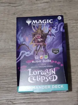 Magic The Gathering Lorwyn Eclipsed Commander Deck Blight Curse - Image 1