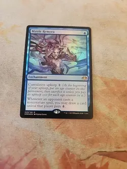 Mystic Remora Foil Dominaria Remastered MTG NM - Image 1