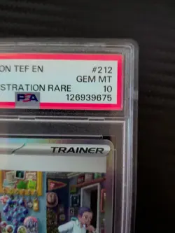 Pokemon TCG Salvatore Card 212/162 SV05: Temporal Forces SIR PSA 10 - Image 3