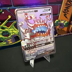 Pokemon Guzzlord GX SV71/SV94 Shiny Vault Hidden Fates, Near Mint Condition - Image 2