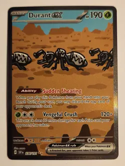 Durant ex 236/191 Surging Sparks Special Illustration Rare Pokemon W/ Top Loader - Image 1