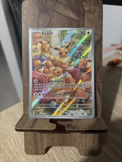 Pokemon TCG Eevee Twilight Masquerade 188/167 Art Rare - Image 1
