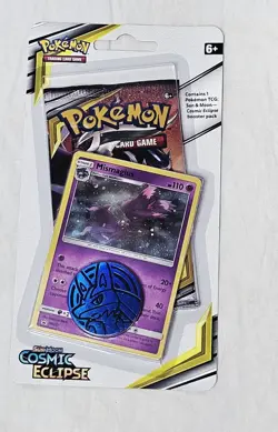 Pokemon Sun & Moon Cosmic Eclipse Booster Blister Pack Mismagius - Image 3