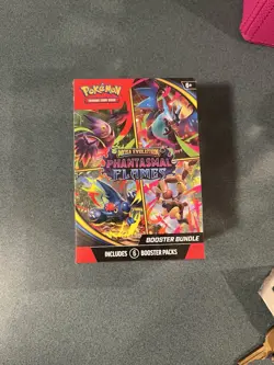 Factory Sealed Pokemon TCG: Phantasmal Flames Booster Bundle Box - Image 1
