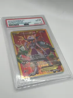 PSA 8 2015 Pokemon XY Breakthrough Mewtwo EX Full Art Secret Rare 164/162 - Image 3
