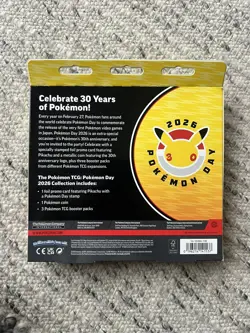 Pokemon Day 2026 Collection 30th Anniversary - Sealed - brand new - Image 2