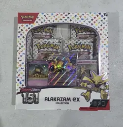 Alakazam EX Collection Box Sealed Pokemon Scarlet And Violet 151 820650855269 - Image 1