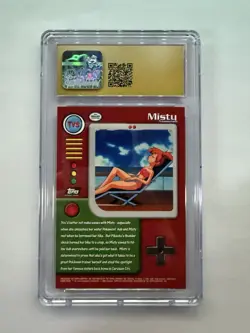 1999 Topps Pokemon Series 1 Misty TV3 CGC Pristine 10 - Image 4