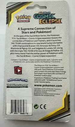 POKEMON SUN MOON COSMIC ECLIPSE BLISTER BOOSTER PACK NEW MISMAGIUS & TERRAKION - Image 4