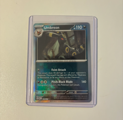 Pokemon TCG Umbreon 059/131 Prismatic Evolutions Masterball Holo - Image 1