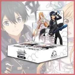 WEISS SCHWARZ: SAO Sword Art Animation 10th Anniversary BOOSTER BOX English Ver. - Image 1