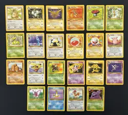 Pokemon Lot of 22 Cards - Never Played, Pre-Owned, Kept in Binder, See All Pics - Image 1