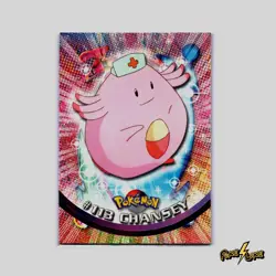 💥 1999 Topps Pokemon Cards - Series 2 - Blue Logo - #113 Chansey - Image 1