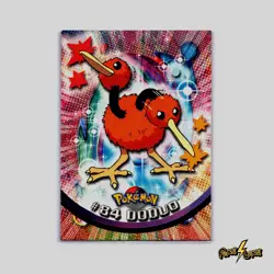 💥 1999 Topps Pokemon Cards - Series 2 - Blue Logo - #84 Doduo - Image 1