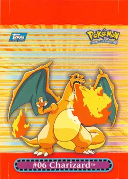 Charizard #9 OF 10 - POP-UP - with other charmander/charmeleon cards - Image 1