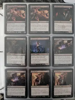 Magic the Gathering Black Cards Lot - One Holo - Image 2